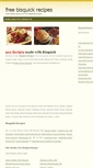 Mobile Screenshot of freebisquickrecipes.com